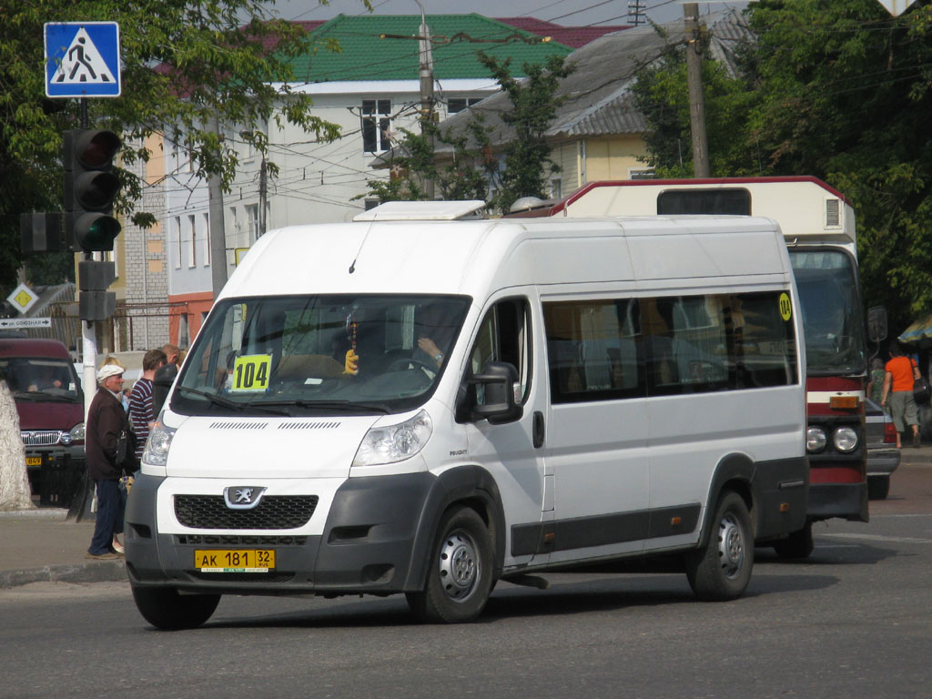 Брянская область, Peugeot Boxer L4H2 № АК 181 32