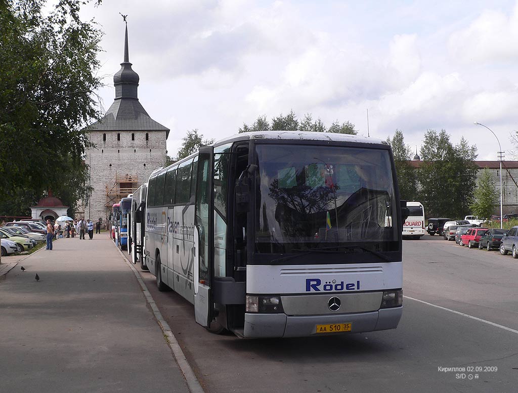 Вологодская область, Mercedes-Benz O404-15RHD-L № АА 510 35