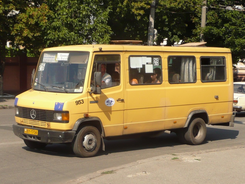 Одесская область, Mercedes-Benz T2 609D № 953