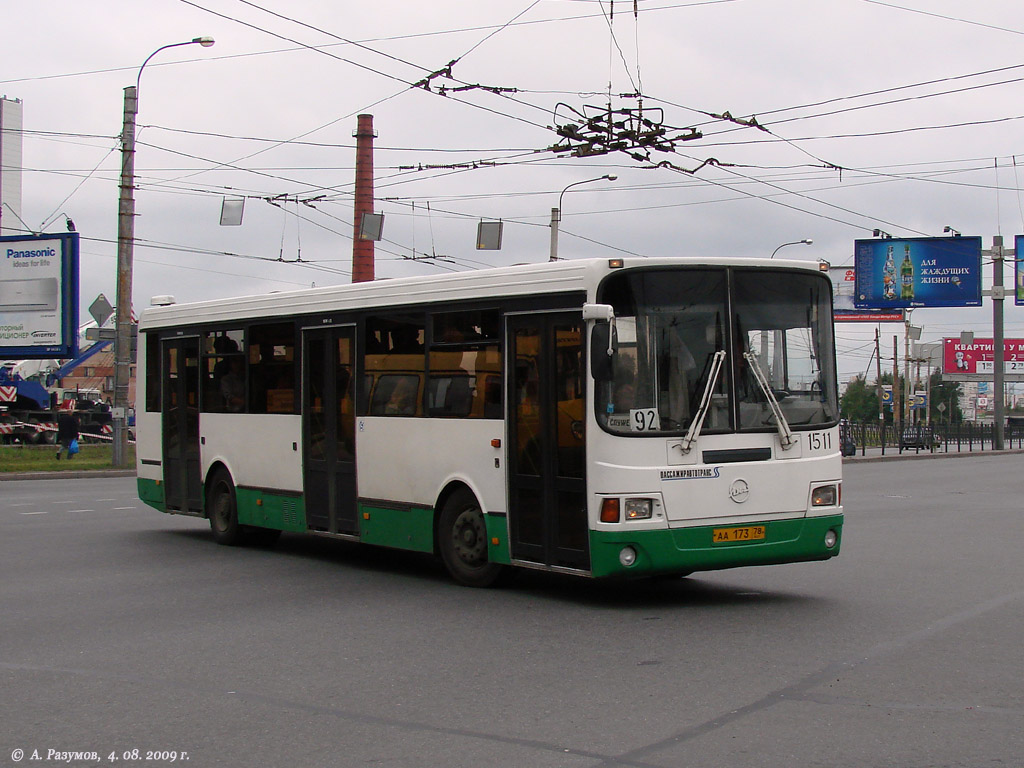 Санкт-Петербург, ЛиАЗ-5256.25 № 1511