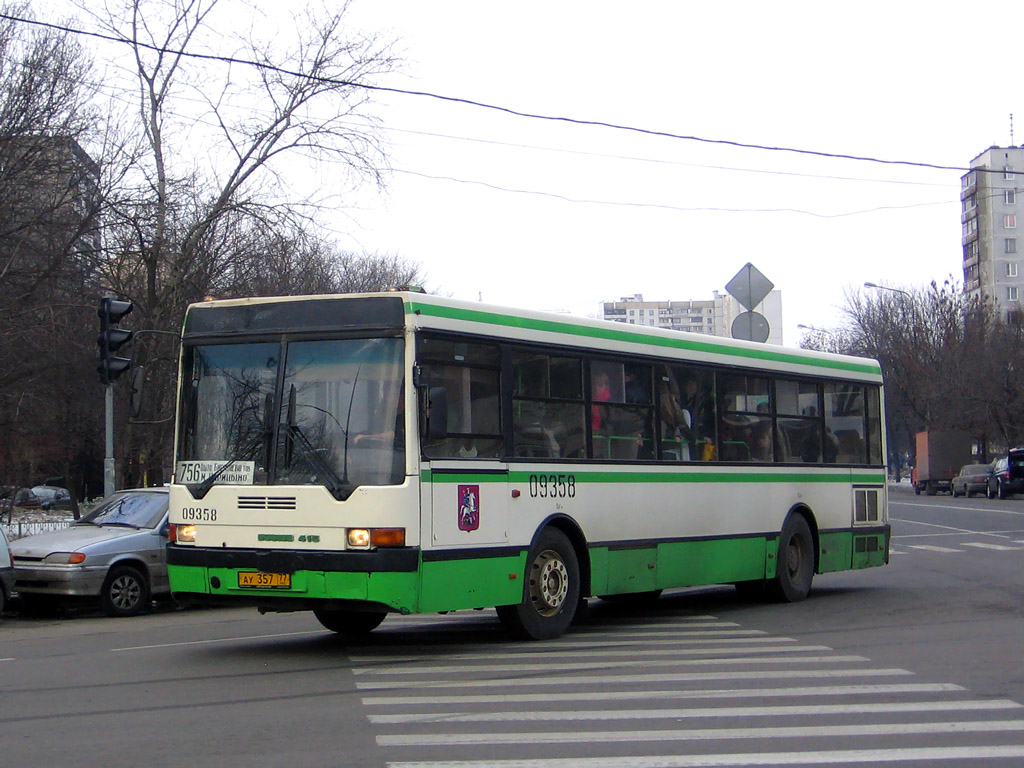 Москва, Ikarus 415.33 № 09358