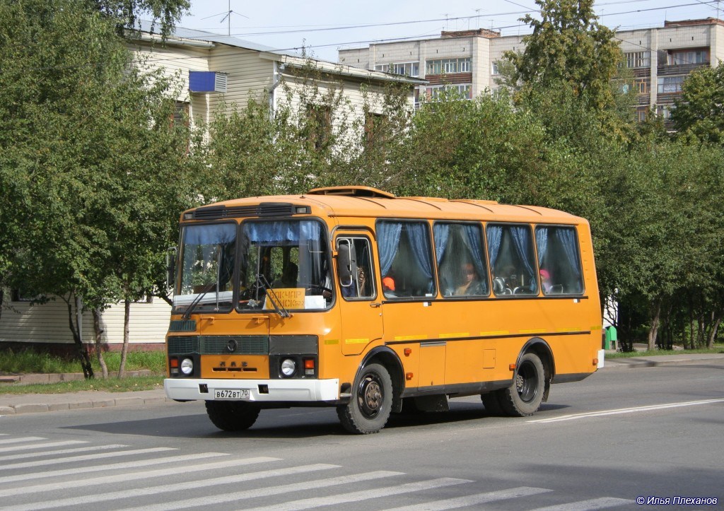 Томская область, ПАЗ-3205-110-60 № В 672 ВТ 70