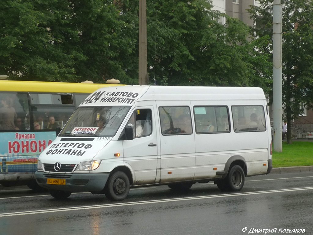 Санкт-Петербург, Mercedes-Benz Sprinter W904 408CDI № 13128