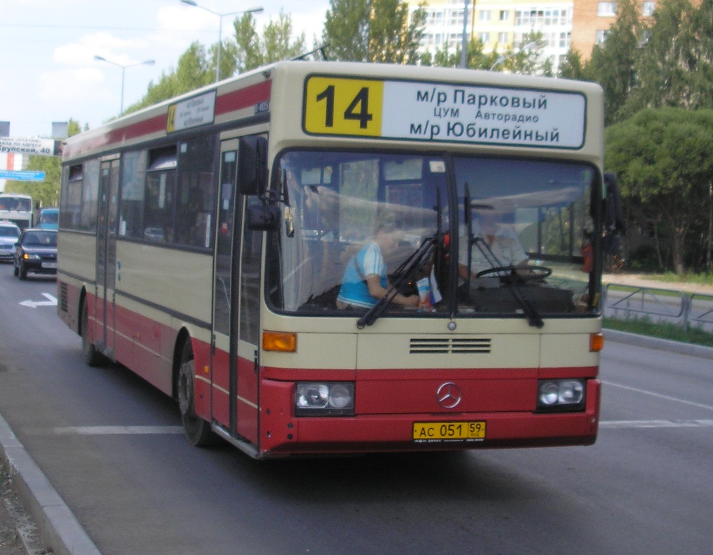 Пермский край, Mercedes-Benz O405 № АС 051 59