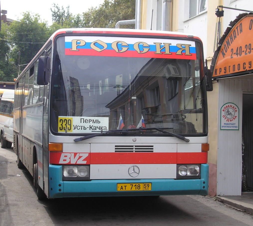 Пермский край, Mercedes-Benz O408 № АТ 718 59