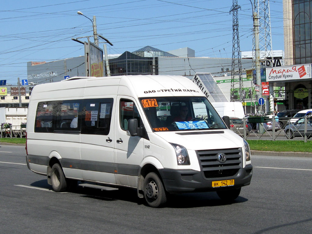 Санкт-Петербург, БТД-2219 (Volkswagen Crafter) № ВК 142 78