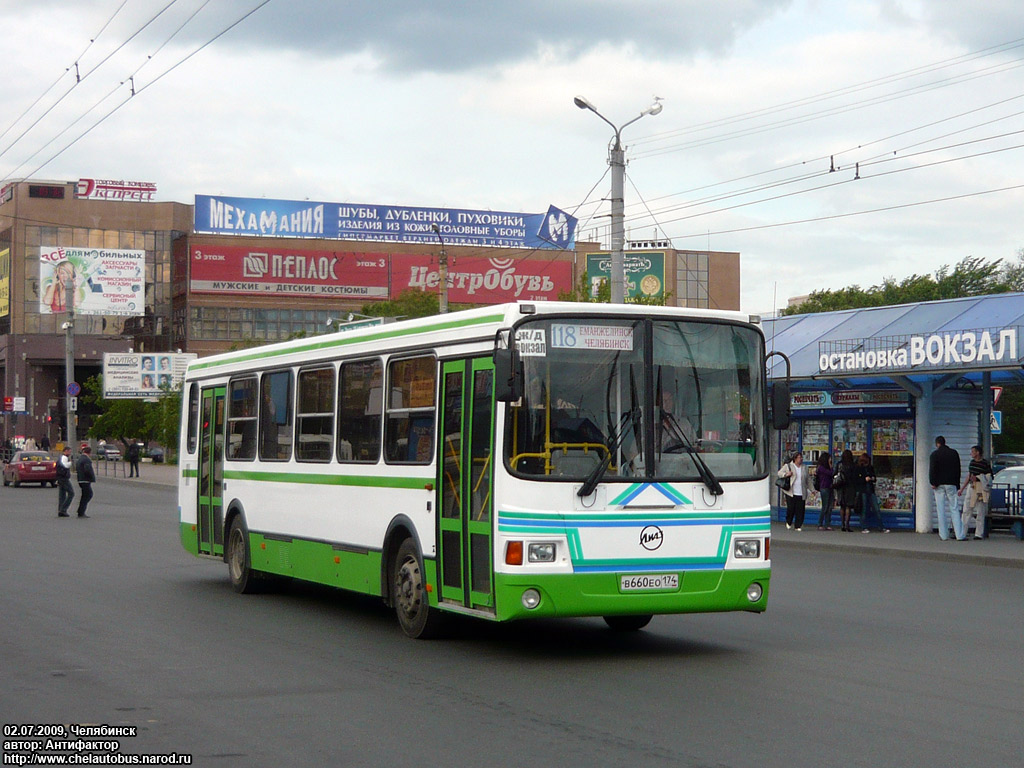 Челябинская область, ЛиАЗ-5256.36-01 № В 660 ЕО 174