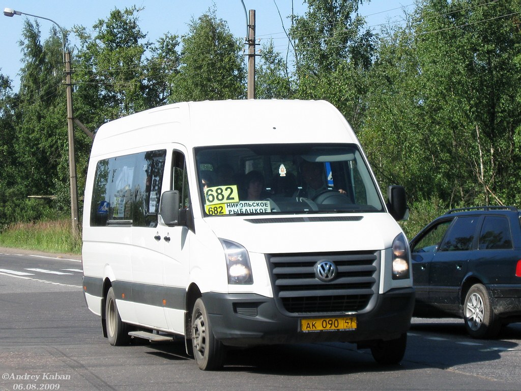 Ленинградская область, Volkswagen Crafter № АК 090 47