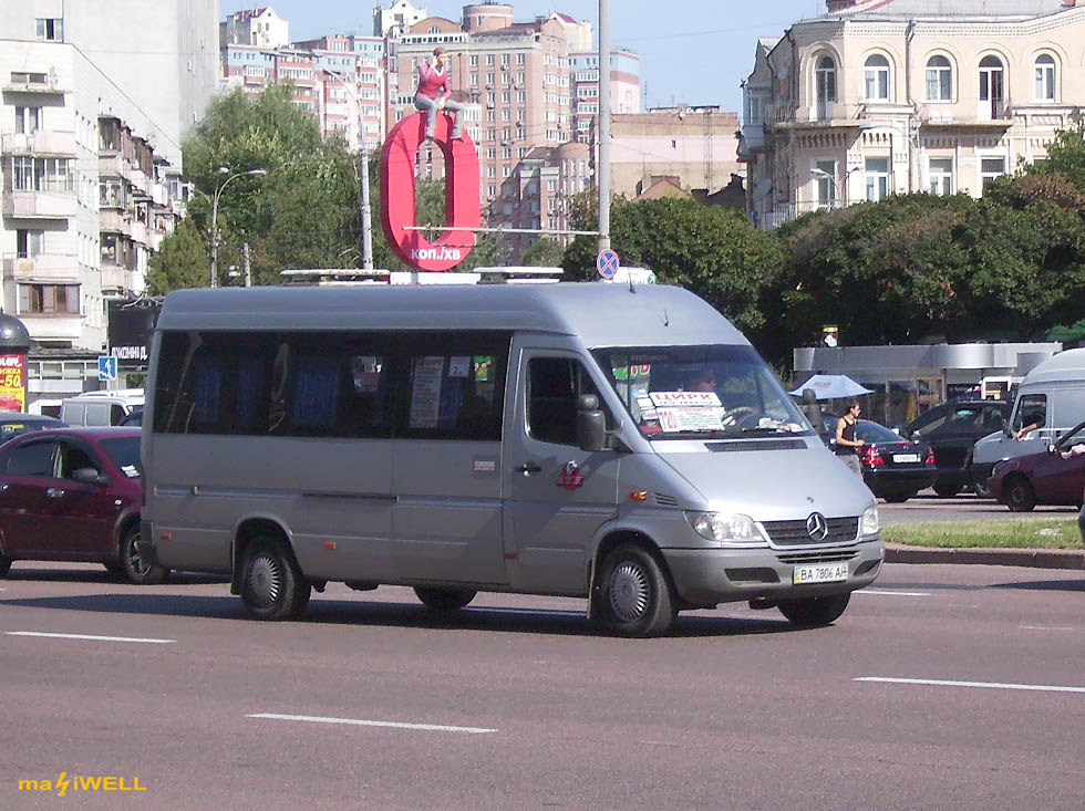 Киев, Mercedes-Benz Sprinter W903 313CDI № BA 7806 AH