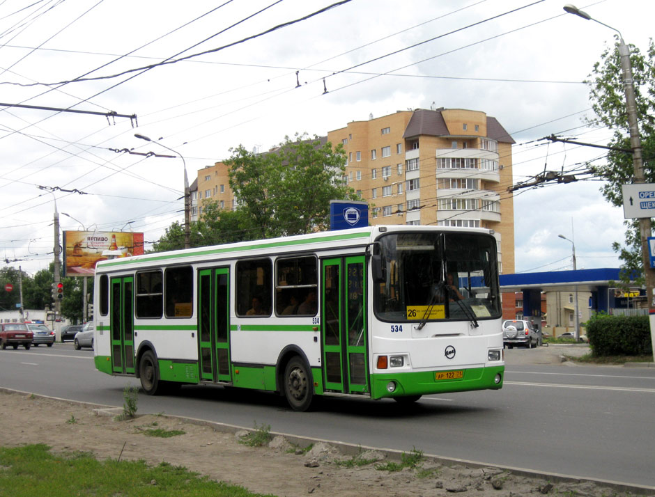 Тульская область, ЛиАЗ-5256.45 № 534