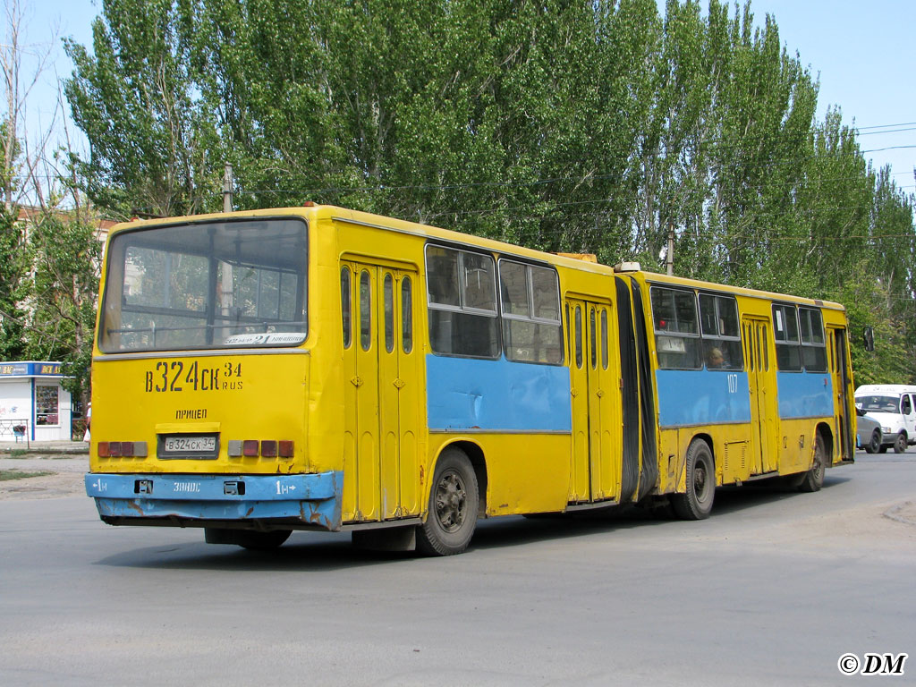 Волгоградская область, Ikarus 280.33 № 107