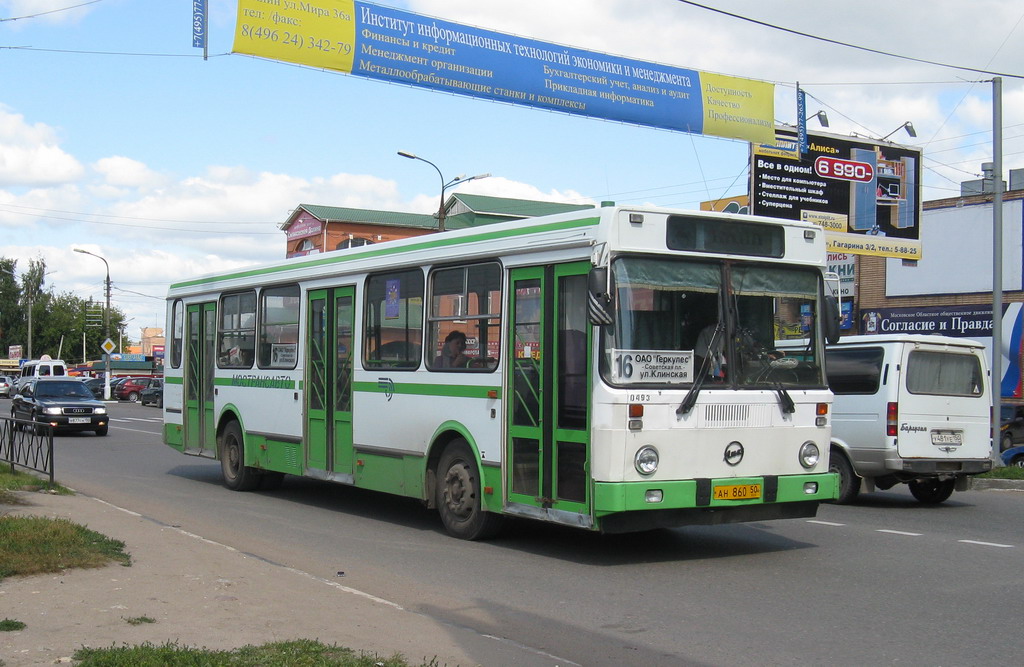 Московская область, ЛиАЗ-5256.25 № 0493