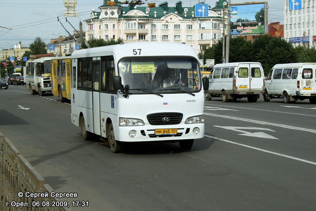 Орловская область, Hyundai County SWB (ТагАЗ) № 017