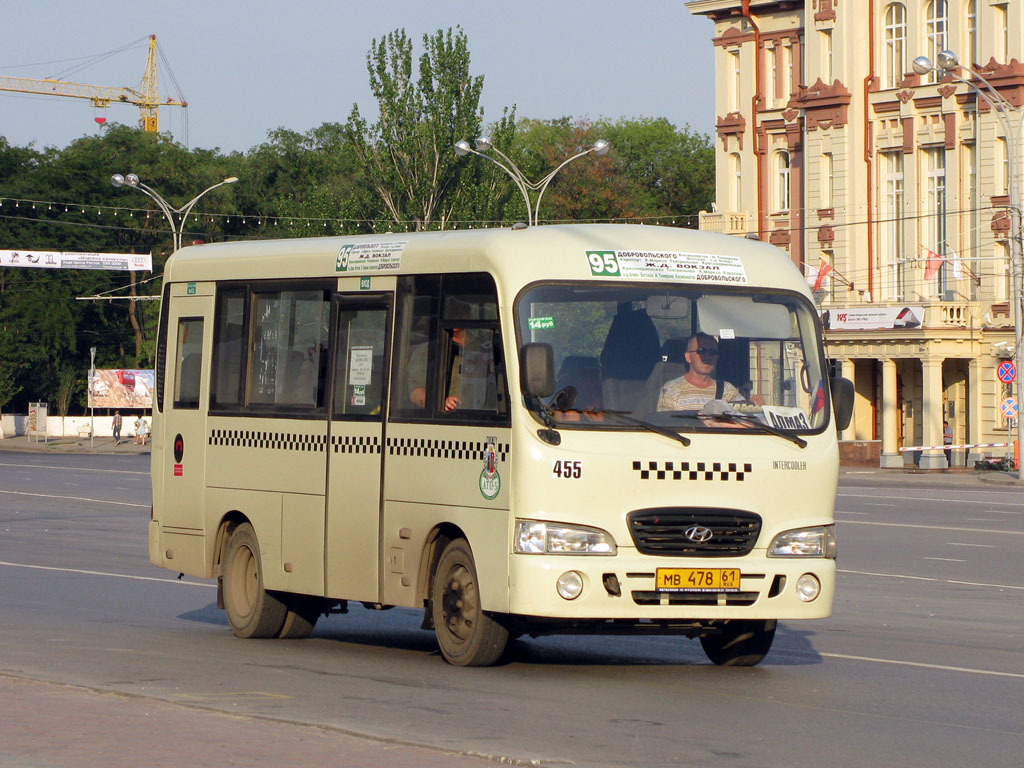 Ростовская область, Hyundai County SWB C08 (РЗГА) № 455