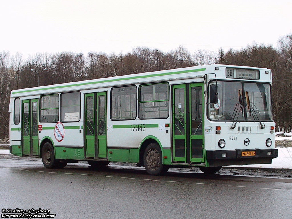 Москва, ЛиАЗ-5256.25 № 17343