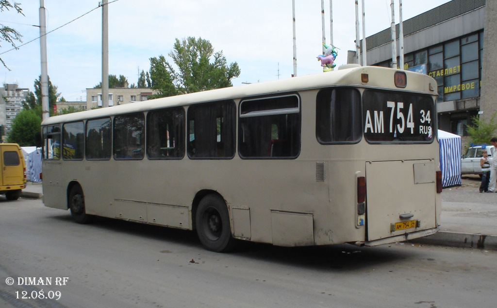 Волгоградская область, MAN 192 SL200 № АМ 754 34