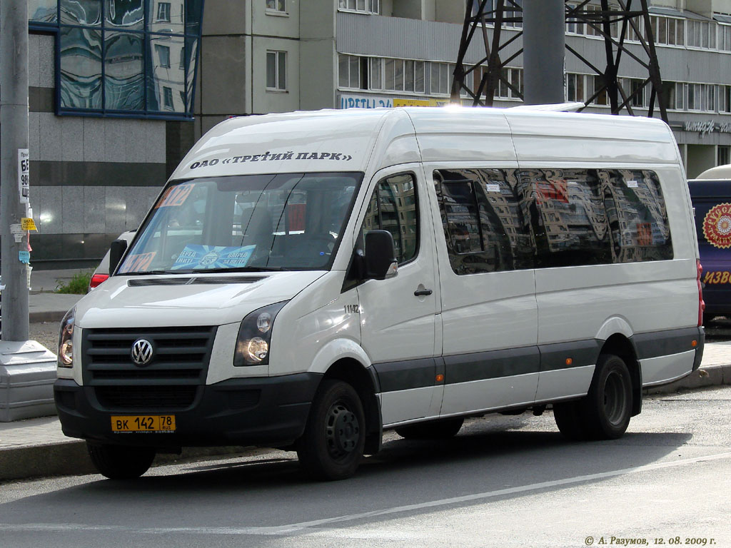 Санкт-Петербург, БТД-2219 (Volkswagen Crafter) № ВК 142 78