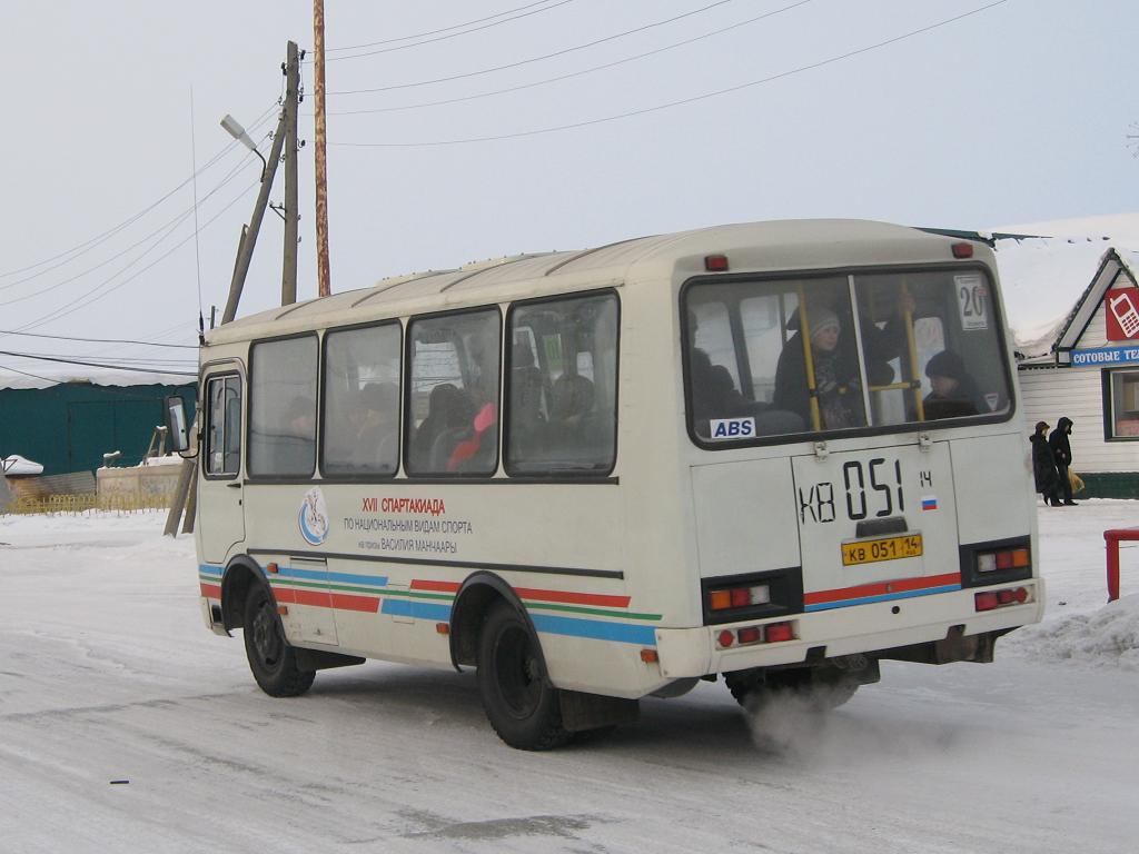 Саха (Якутия), ПАЗ-32054-60 № КВ 051 14