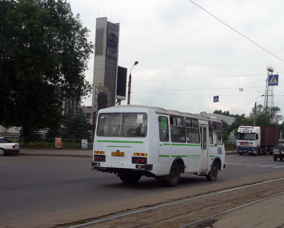 Tver region, PAZ-3205-110 # АК 920 69; Tver region — Route cabs of Tver (2000 — 2009).