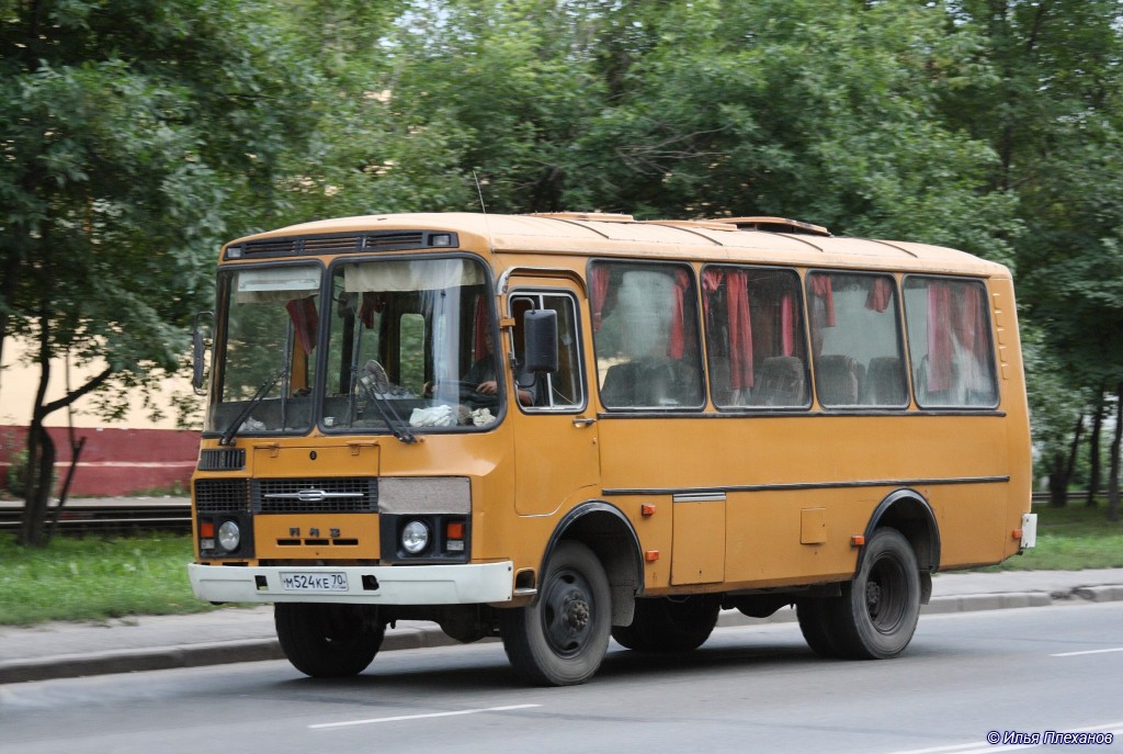 Томская область, ПАЗ-3206-110-60 № М 524 КЕ 70