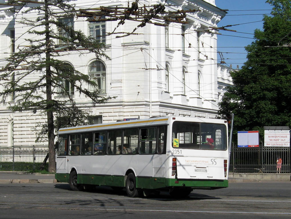 Санкт-Петербург, ЛиАЗ-5256.25 № 2351