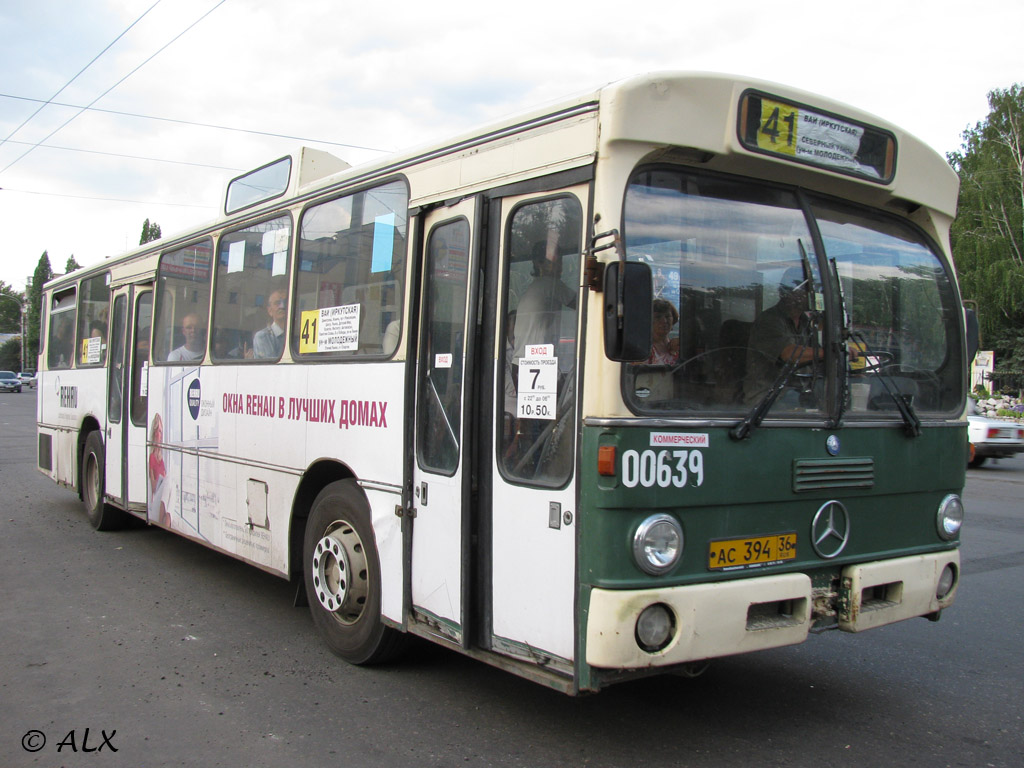 Воронежская область, Mercedes-Benz O305 № АС 394 36