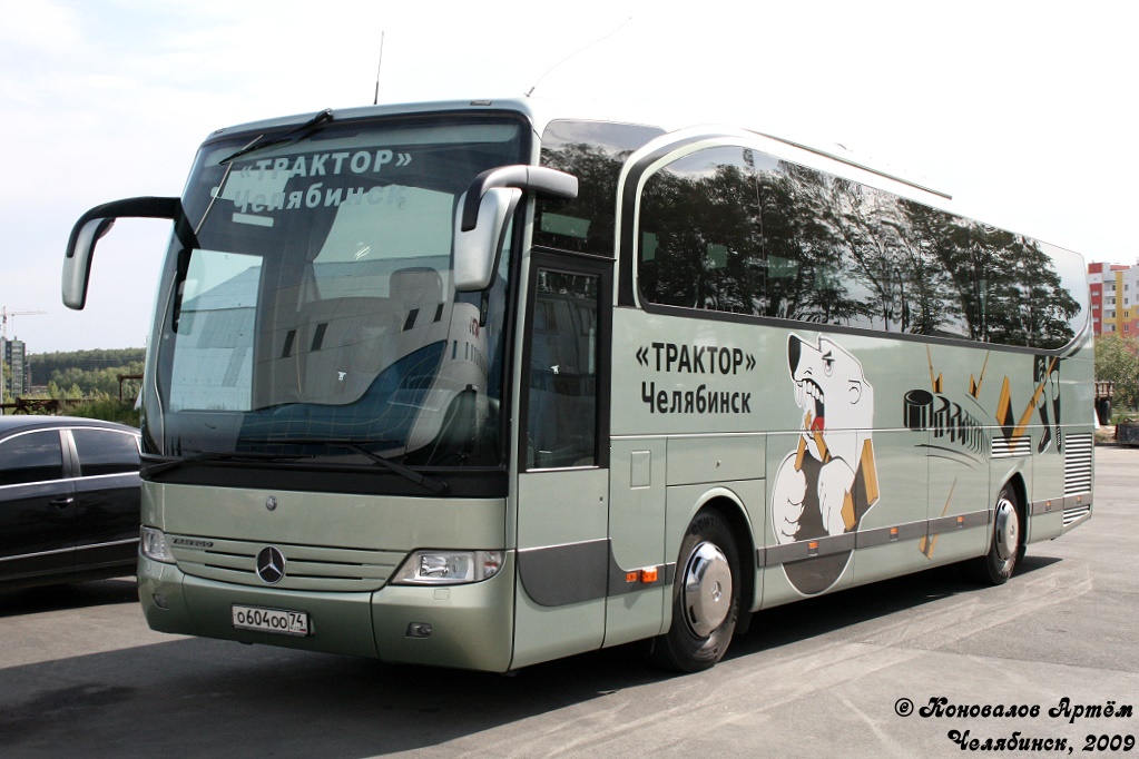 Челябинская область, Mercedes-Benz O580-15RHD Travego № О 604 ОО 74