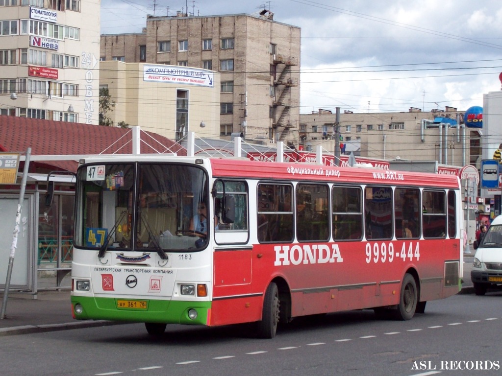 Sankt Petersburg, LiAZ-5256.25 Nr. n183