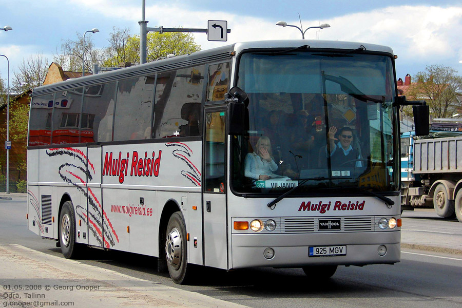 Эстония, Van Hool T815 Alicron № 925 MGV