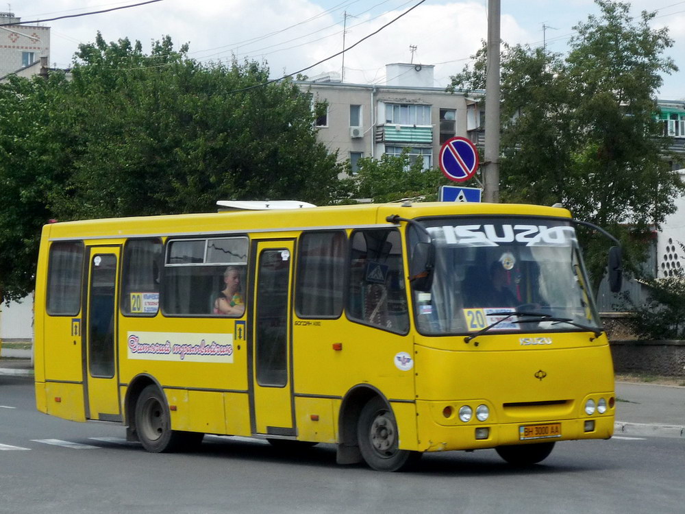 Одесская область, Богдан А09202 № BH 3000 AA