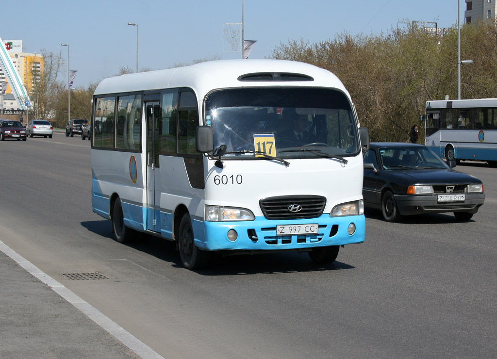 Hyundai County super. Автобусы Астана 102.