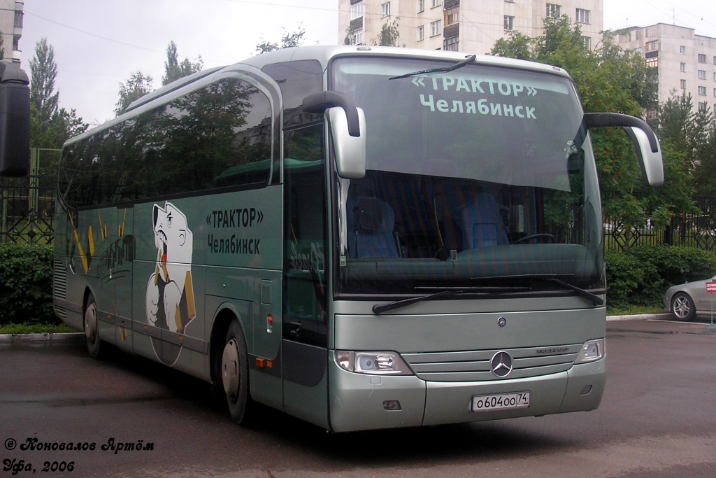 Челябинская область, Mercedes-Benz O580-15RHD Travego № О 604 ОО 74