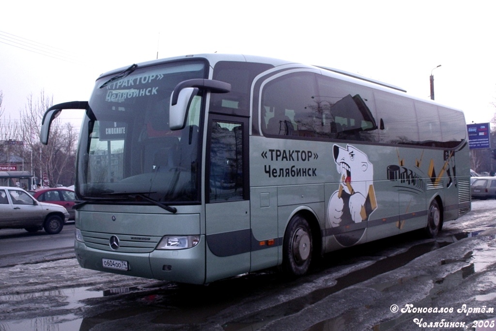 Челябинская область, Mercedes-Benz O580-15RHD Travego № О 604 ОО 74