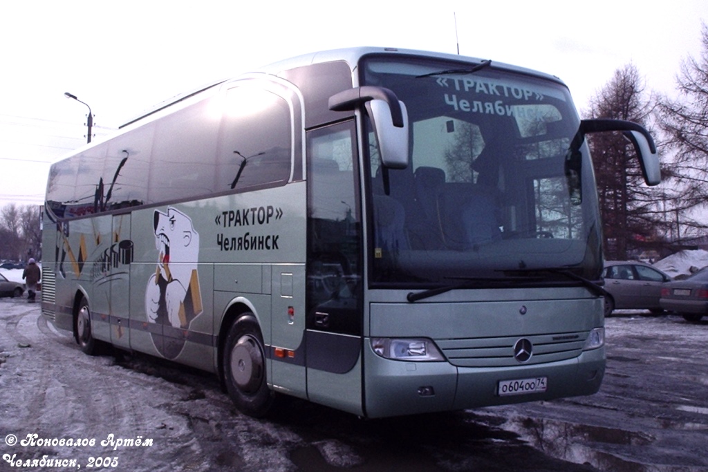 Челябинская область, Mercedes-Benz O580-15RHD Travego № О 604 ОО 74