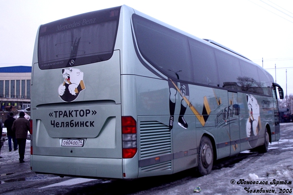 Челябинская область, Mercedes-Benz O580-15RHD Travego № О 604 ОО 74