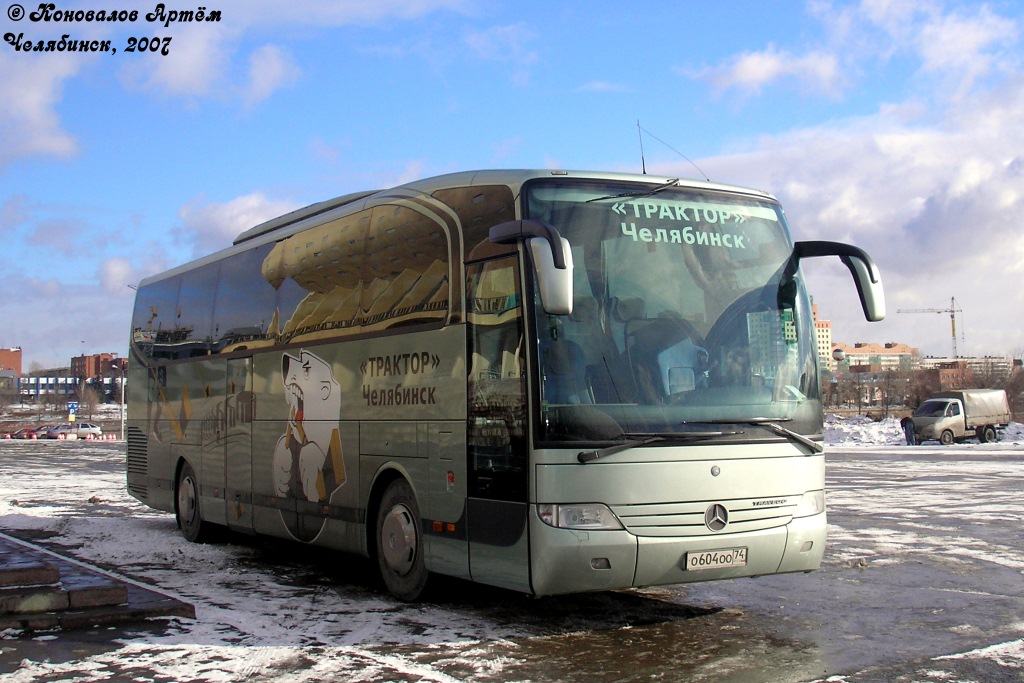 Челябинская область, Mercedes-Benz O580-15RHD Travego № О 604 ОО 74