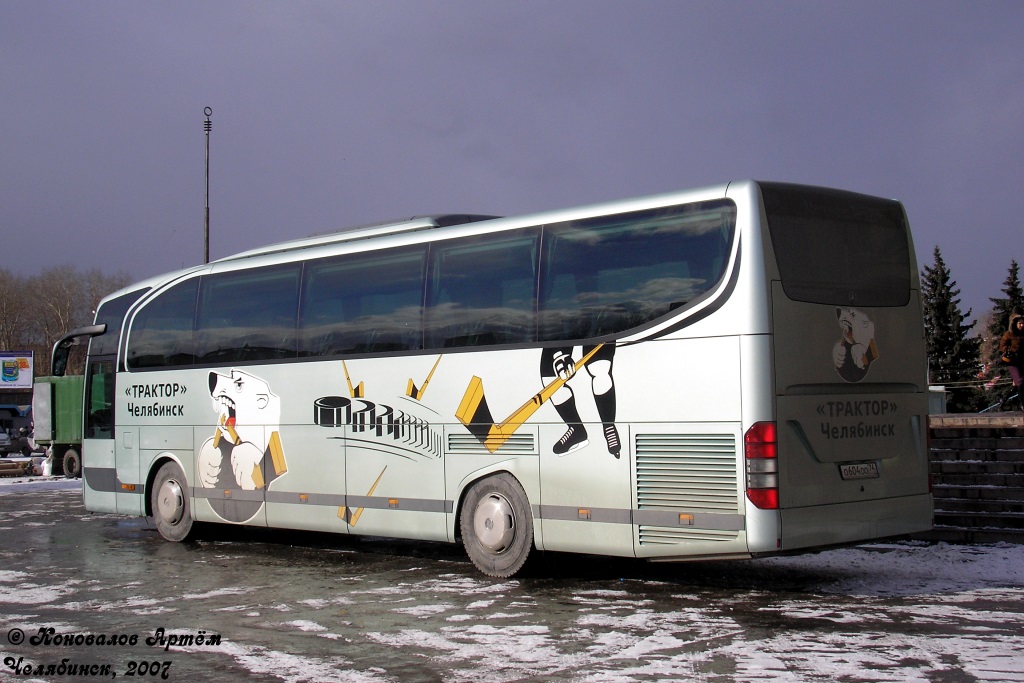 Челябинская область, Mercedes-Benz O580-15RHD Travego № О 604 ОО 74