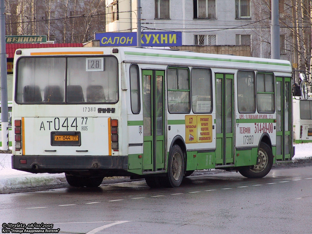 Москва, ЛиАЗ-5256.25 № 17380