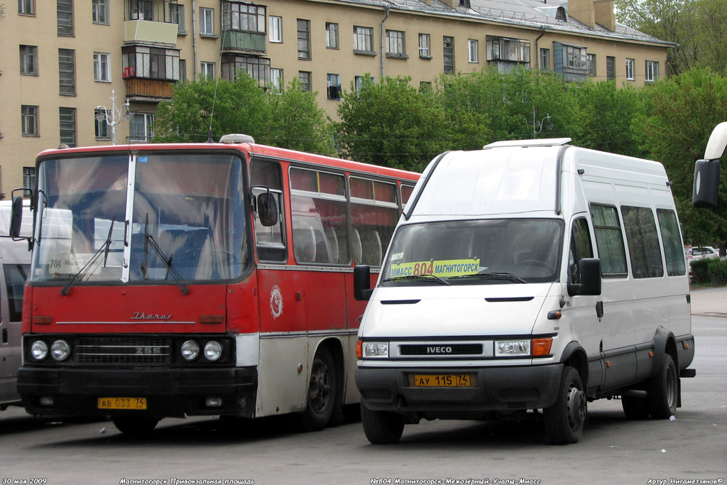 Челябинская область, IVECO Daily № АУ 115 74