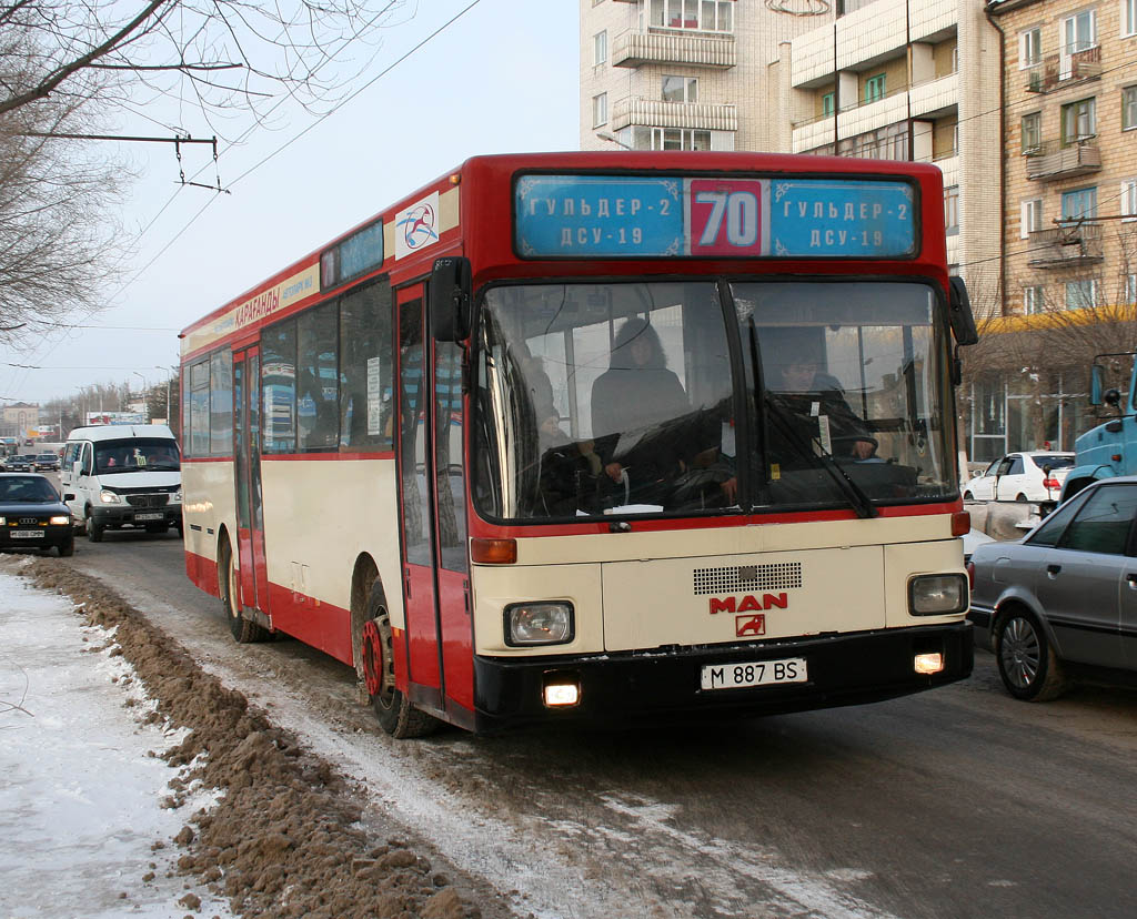 Карагандинская область, MAN 791 SL202 № M 887 BS