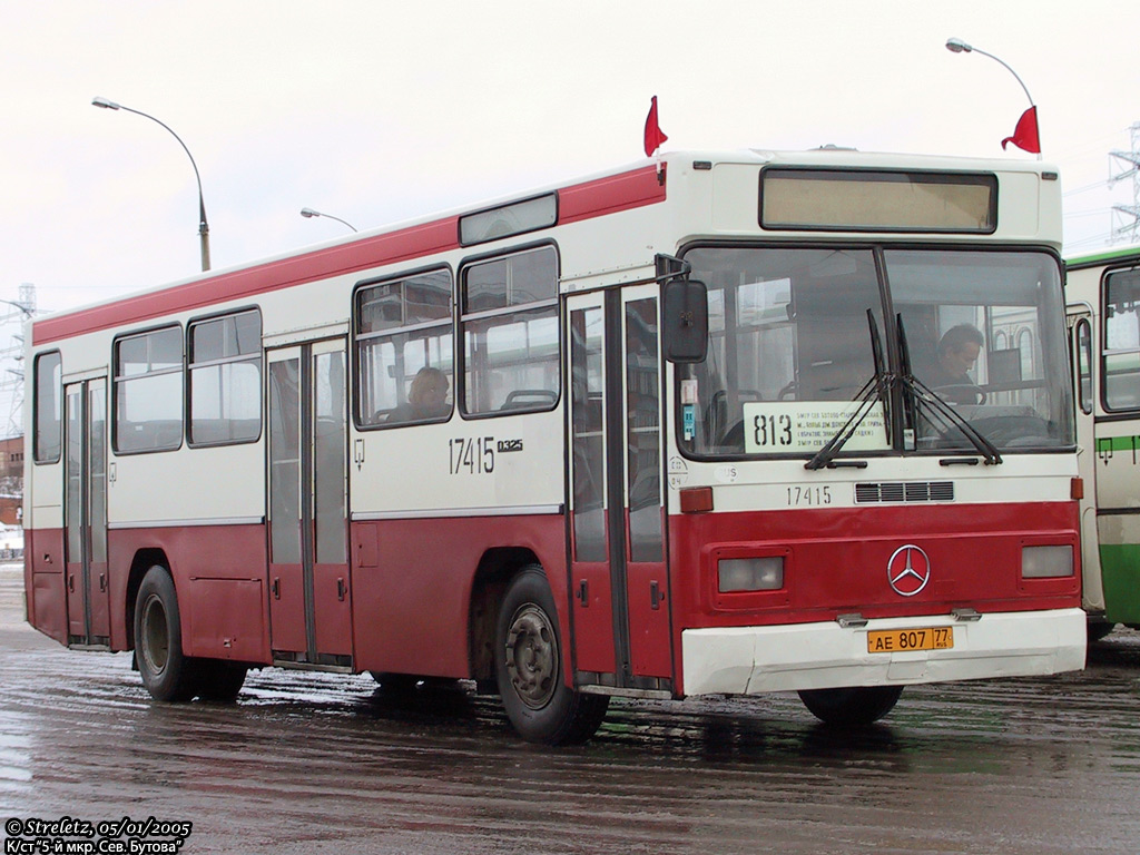 Москва, Mercedes-Benz O325 № 17415