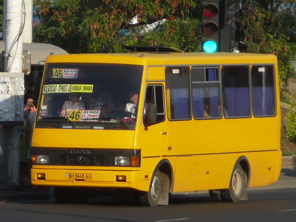 Одесская область, БАЗ-А079.04 "Эталон" № BH 3443 AA