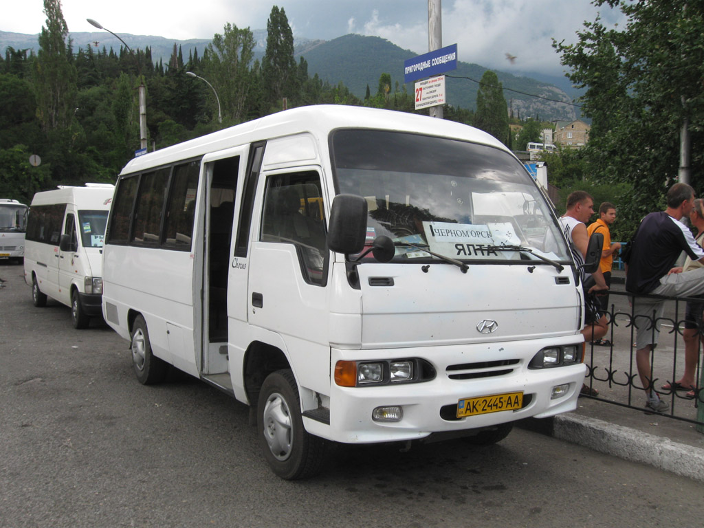 Republika Krym, Hyundai Chorus Nr AK 2445 AA