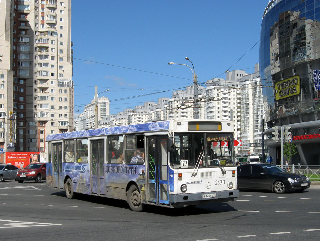 Санкт-Петербург, ЛиАЗ-5256.25 № 2670