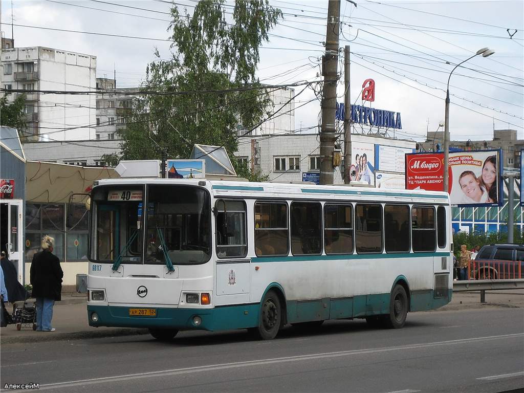 Нижегородская область, ЛиАЗ-5256.26 № 60117