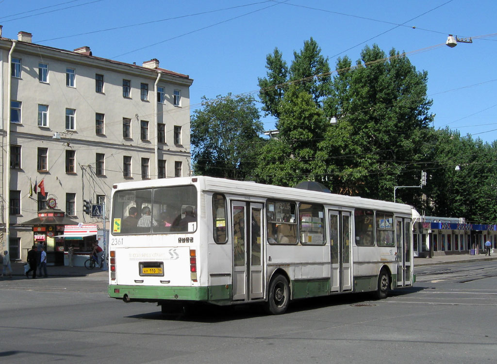 Санкт-Петербург, ЛиАЗ-5256.25 № 2361