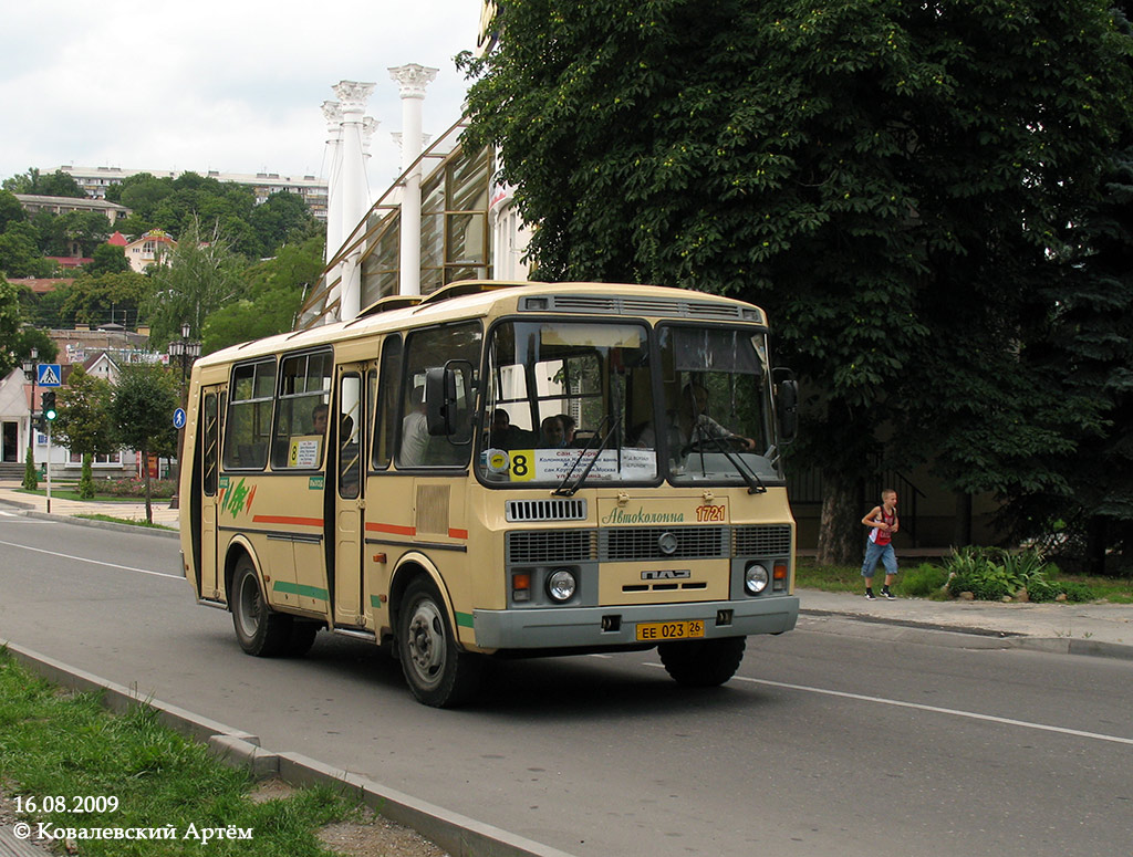 Ставропольский край, ПАЗ-32054-07 № ЕЕ 023 26