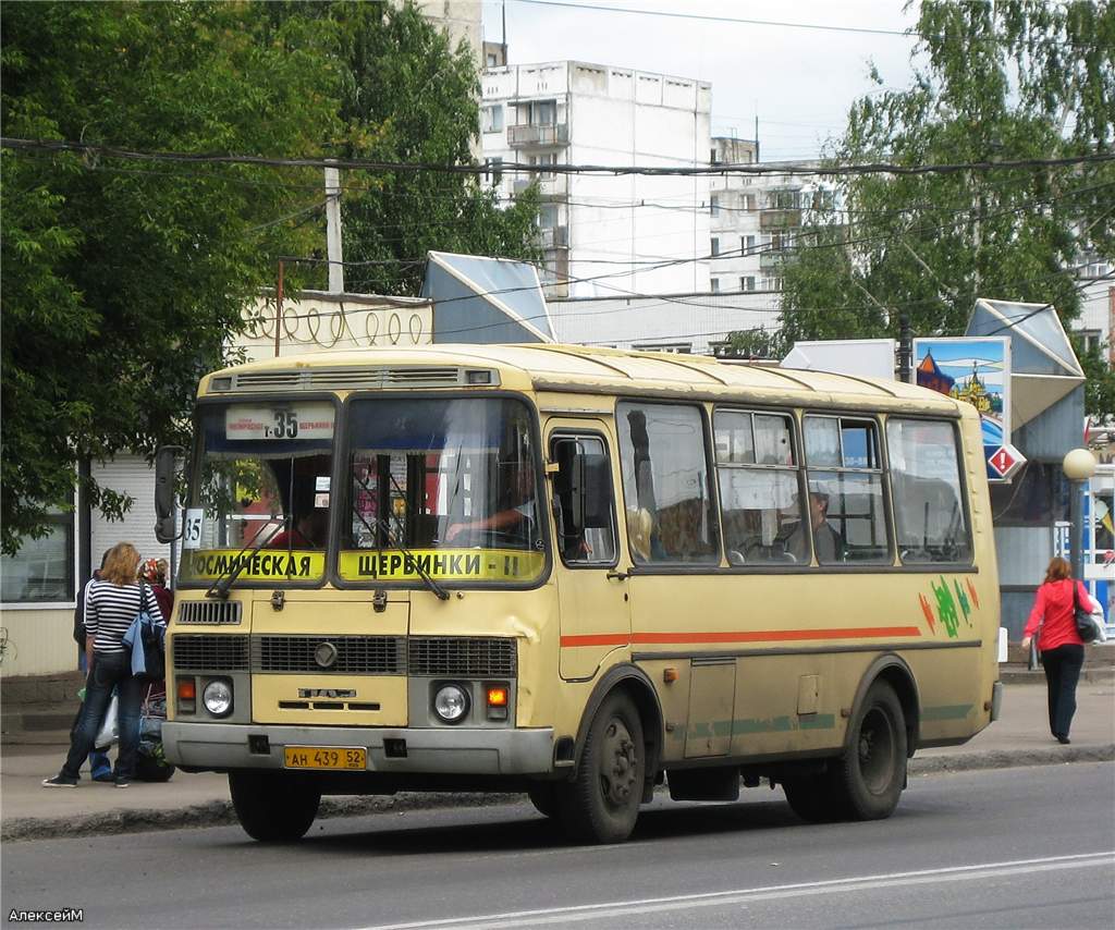 Нижегородская область, ПАЗ-32054 № АН 439 52