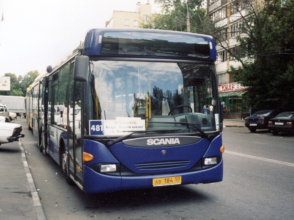 Obwód moskiewski, Scania OmniLink I (Scania-St.Petersburg) Nr АВ 184 50