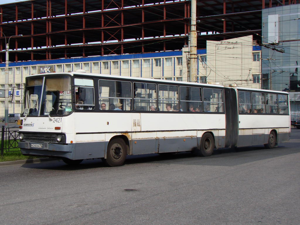 Saint Petersburg, Ikarus 280.33O # 2421